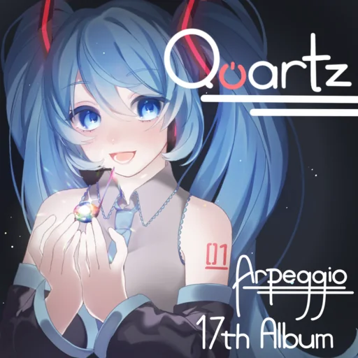 -17th Album-「Quartz」のジャケット